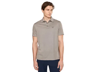 Barbour Heydon Performance Polo Shirt In Brown