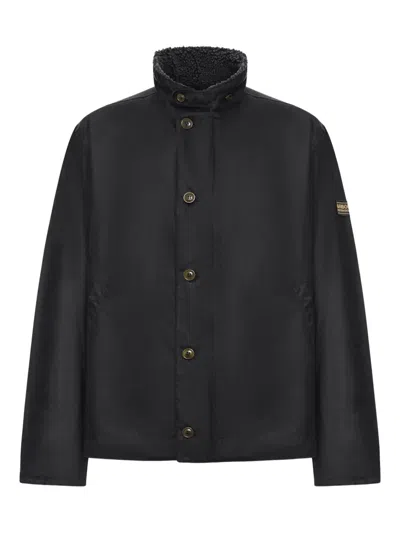 BARBOUR HIGH-NECK BUTTONED JACKET