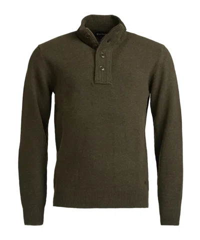 Barbour High-neck Sweater In Green