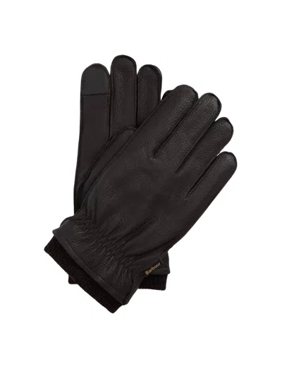 Barbour Highfield Gloves In Brown