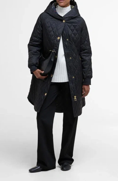 BARBOUR BARBOUR HILARY LONGLINE QUILTED JACKET