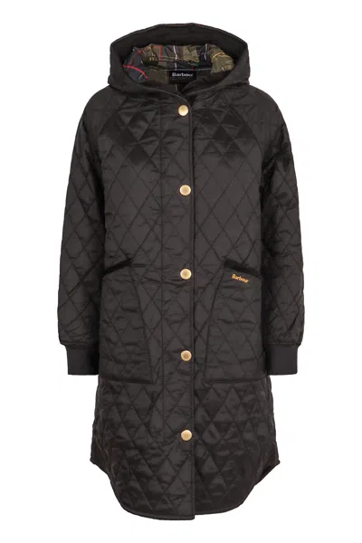Barbour Hilary Quilted Jacket In Black