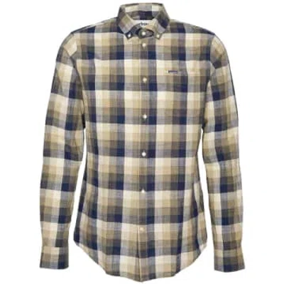 Barbour Hillroad Tailored Shirt In Green