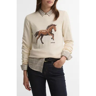 Barbour Homeswood Cotton And Cashmere Sweater In Multi