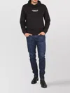 Barbour Hooded Collar Drawstring Hood Sweater