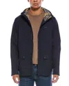Barbour Hooded Domus Jacket In Blue