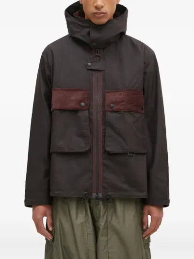 Barbour Hooded Pocket Jacket In Multi