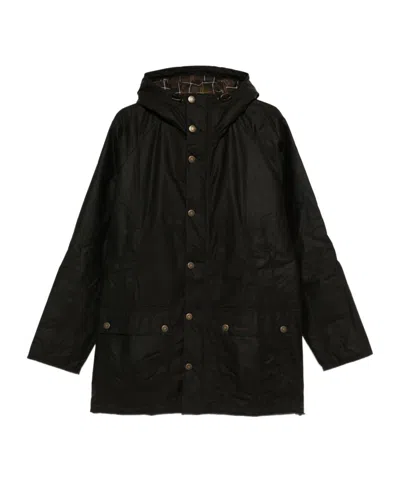BARBOUR HOODED SNAP-FIT COAT