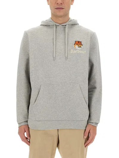 BARBOUR BARBOUR HOODIE AND FOX HEAD