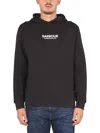 Barbour Hoodie In Black