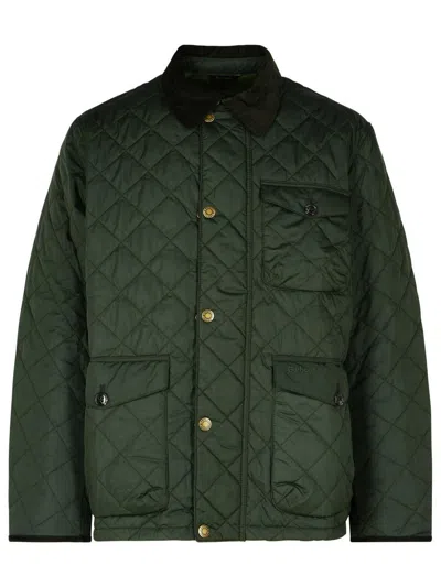 Barbour Long-sleeved Casual Jacket In Green