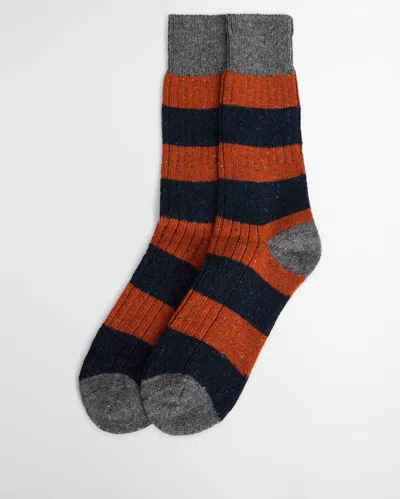 Barbour Houghton Stripe Mens Socks In Multi