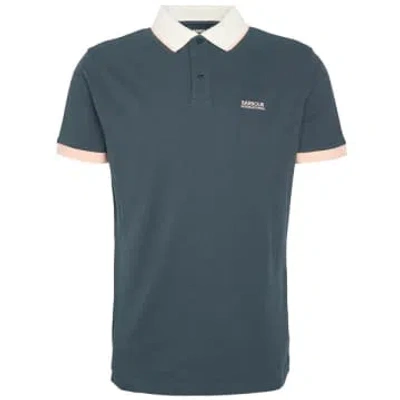 Barbour Howall Polo In Blue