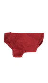 Barbour Teddy Fleece Dog Sweater In Red