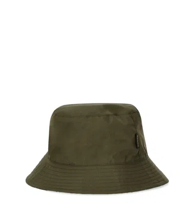 Barbour Hutton Green Reversible Bucket Hat