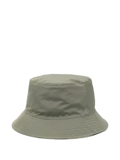 Barbour Hutton Reversible Bucket Hat In Green