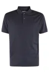 Barbour Hylton Short-sleeved Polo Shirt In Navy
