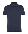 Barbour Hylton Short-sleeved Polo Shirt In Black