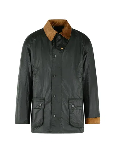 Barbour Icons Ashby Waxed Jacket In Green