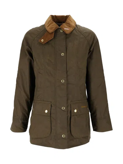Barbour Icons Beadnell Wax J In Brown