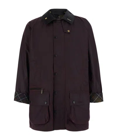 Barbour Icons Beaufort Waxed Jacket In Brown
