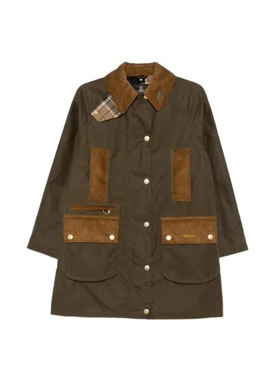 Barbour Icons Modern Beaufort Zip-up Coat In Brown