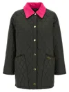 Barbour X Anthropologie Icons Liddesdale Quilted Jacket In Black