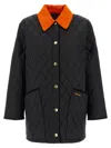 Barbour Icons Modern Puffer Jackets Black In Black
