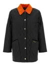Barbour Icons Modern Puffer Jackets Black In Green