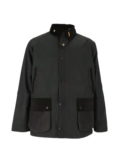 Barbour Cotton Regular-fit Full-length Jacket In Multi