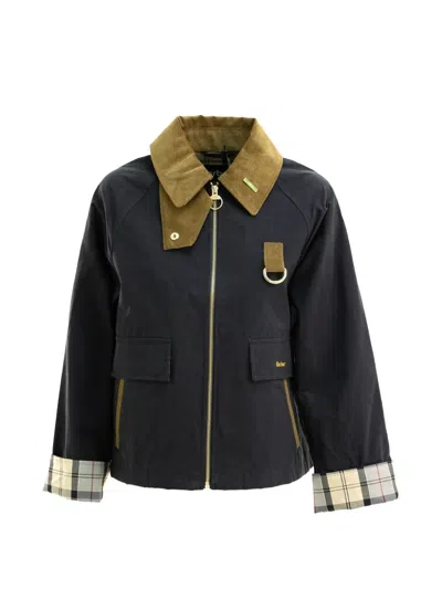 Barbour Icons Spey Contrast Jacket In Blue