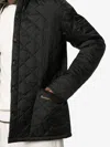 Barbour Liddesdale Quilted Jacket In Black