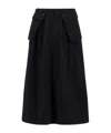 Barbour Imelda Midi Skirt In Black