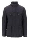 Barbour International Ariel Polarquilt Button Fastening Jacket In Multi