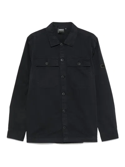 Barbour International Arlo Overshirt In Blue
