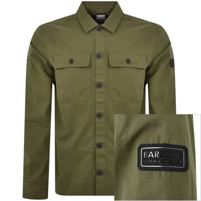 Barbour International Arlo Overshirt Green