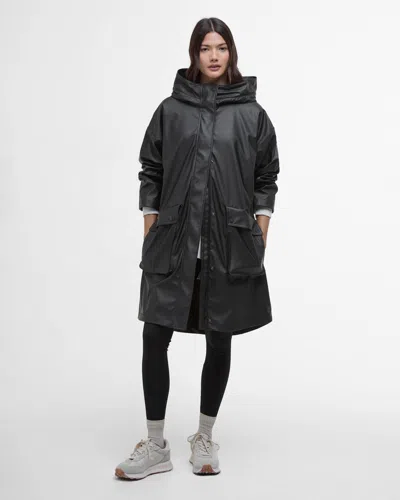 Barbour International Atlas Womens Showerproof Jacket In Black