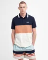 Barbour International Barnett Mens Polo In Blue