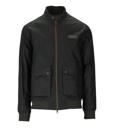 BARBOUR BARBOUR INTERNATIONAL COLVILE WAX SAGE GREEN JACKET