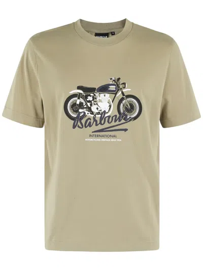 BARBOUR INTERNATIONAL COTTON T-SHIRT