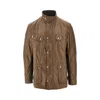 Barbour International Snap-fastening Pocket Jacket In Green