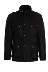 Barbour International Duke Wax Jacket In Multi