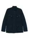 Barbour International Duke Jacket In Blue