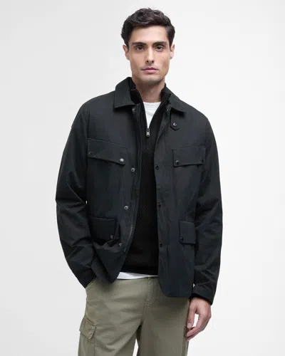 Barbour International Duke Mens Casual Jacket In Black