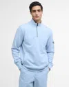 Barbour International Ewan Mens Funnel Neck Sweatshirt In Blue