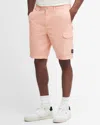 Barbour International Gear Mens Shorts In Pink