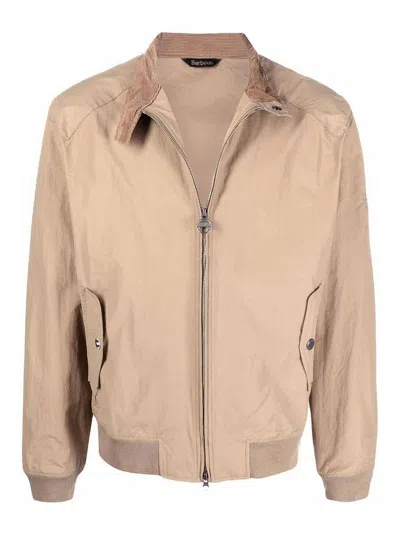 Barbour International Harrington Rectifier Jacket In Nude