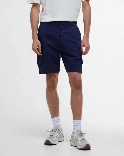 Barbour International Hayden Mens Shorts In Blue