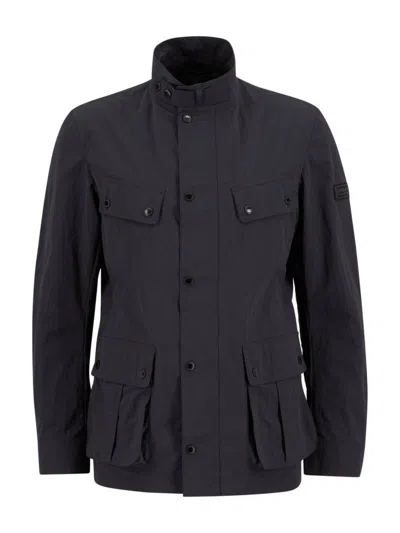 Barbour International International Men's Coat In Black