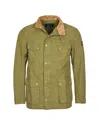 Barbour International Corduroy Collar Duke Summer Jacket In Brown
